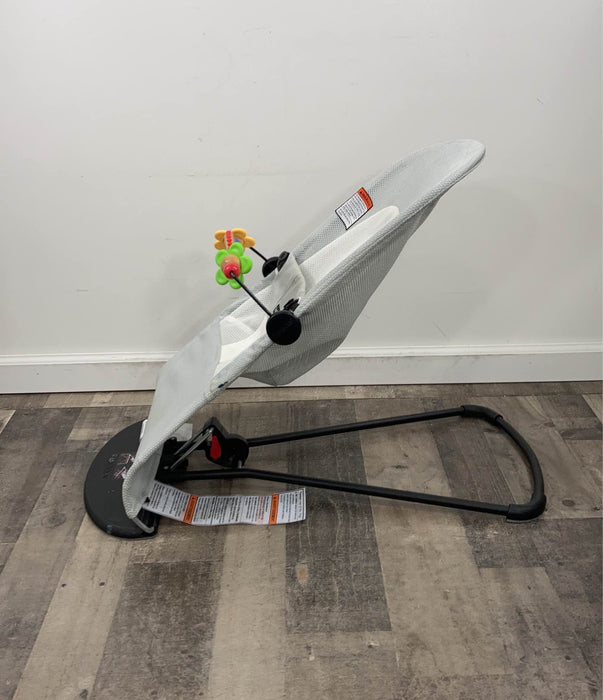 Shop BabyBjorn Bouncer Bliss, Black Frame, Grey Mesh, with Toy Bar at Goodbuygears