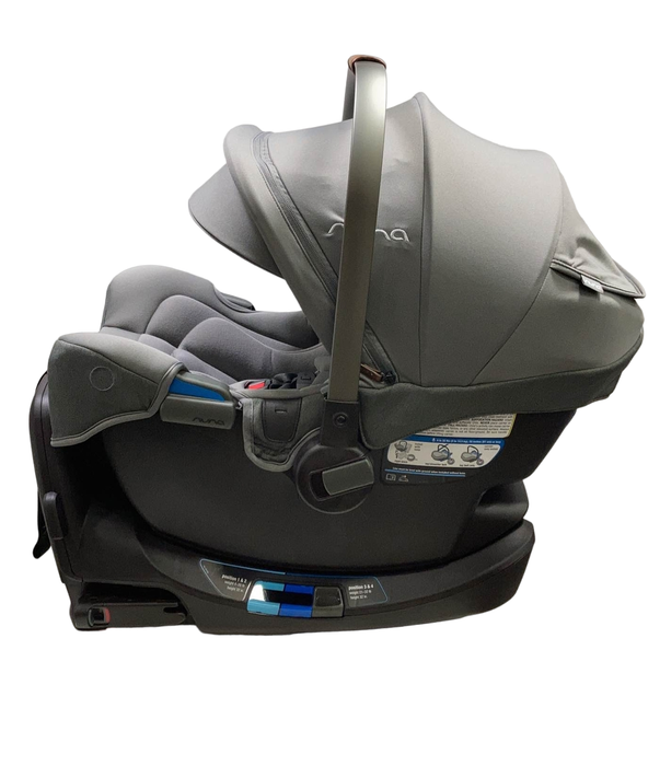 Shop Nuna PIPA rx Infant Car Seat with RELX Base, 2022, Granite at Goodbuygears