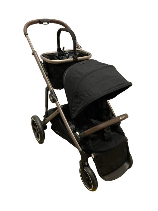 Shop Cybex Gazelle S Modular Stroller, 2022, Black Frame, Deep Black at Goodbuygears