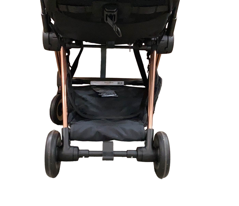 Shop Cybex Coya Stroller, 2023, Rose Gold, Sepia Black at Goodbuygears