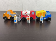 Shop Melissa & Doug Construction Vehicle Wooden Playset at Goodbuygears