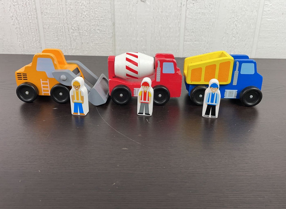 Shop Melissa & Doug Construction Vehicle Wooden Playset at Goodbuygears