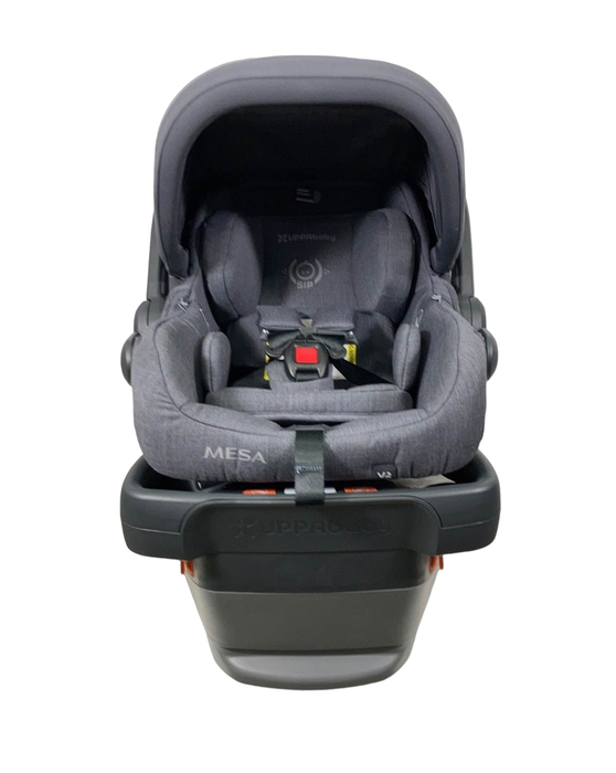 Shop UPPAbaby MESA V2 Infant Car Seat, 2023, Greyson (Charcoal Melange) at Goodbuygears