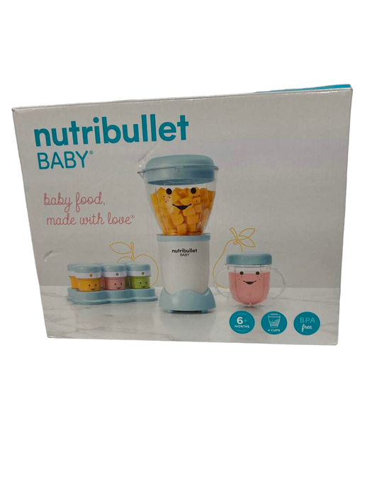 secondhand Nutribullet Baby And Toddler Meal Prep Kit