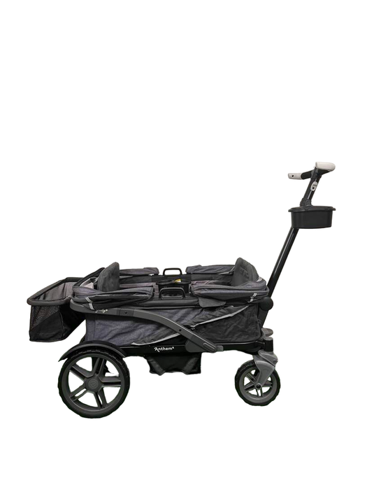 Shop Gladly Family Anthem4 Classic 4 Seater All Terrain Wagon Stroller, Special Edition Graphite at Goodbuygears