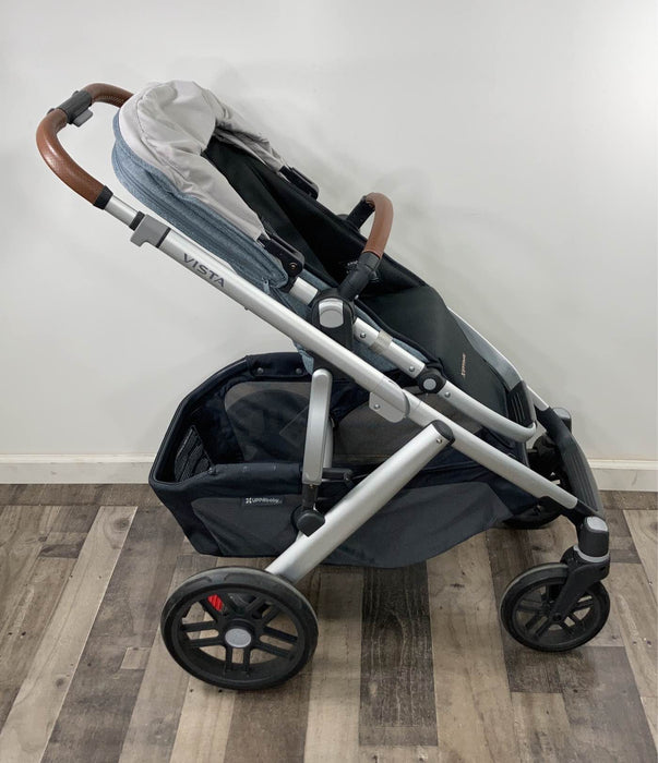 Shop UPPAbaby VISTA V2 Stroller, 2020, Gregory (Blue Melange) at Goodbuygears