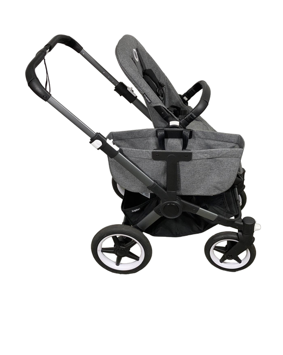 Shop Bugaboo Donkey 5 Stroller Mono, 2021, Grey Melange, Graphite at Goodbuygears