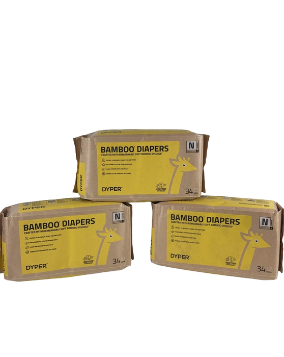 Shop DYPER Bamboo Diaper Box, NB, 104 Count at Goodbuygears