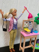 secondhand Barbie National Geographic Butterfly Scientist Playset
