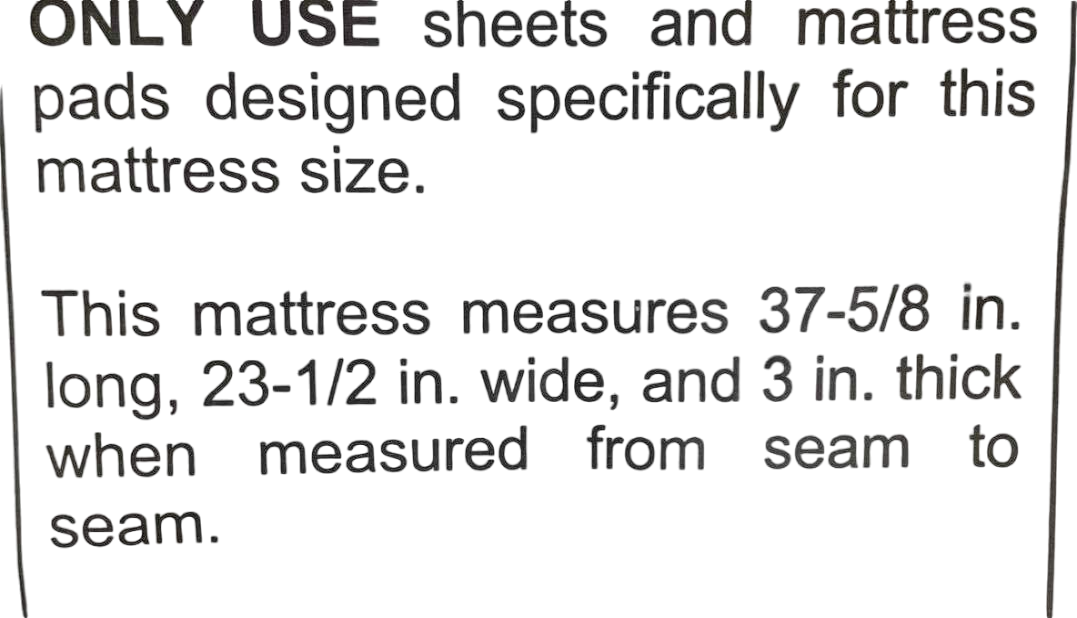 Shop Babyletto Pure Core Mini Crib Mattress With Hybrid Waterproof Cover at Goodbuygears