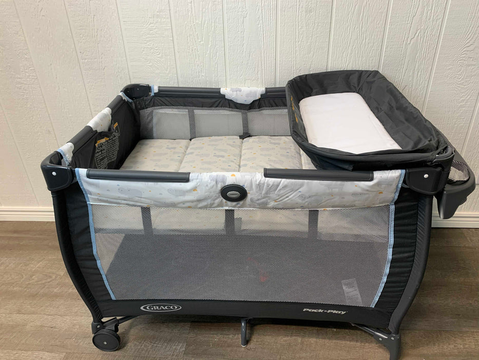 used Graco Anywhere Dreamer Playard With Bassinet, Hattie