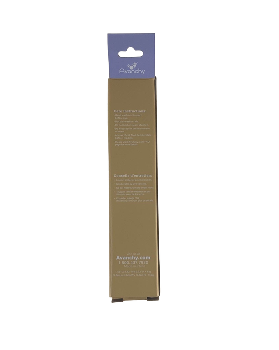 secondhand Avanchy Bamboo Baby Spoons 2-Pack, Gray