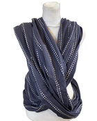 used Solly Baby Loop Carrier, Navy Ticking Stripe