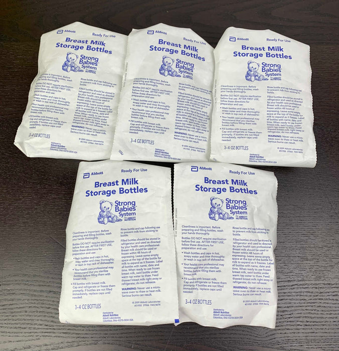 used BUNDLE Breastmilk Storage Supplies