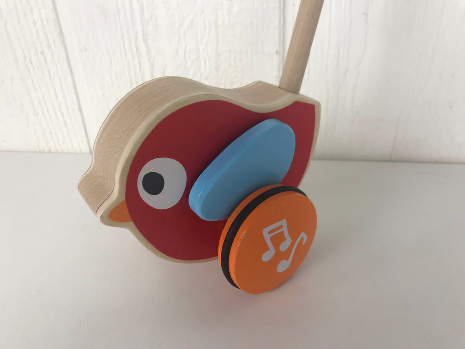 secondhand Hape Lilly Musical Push Along