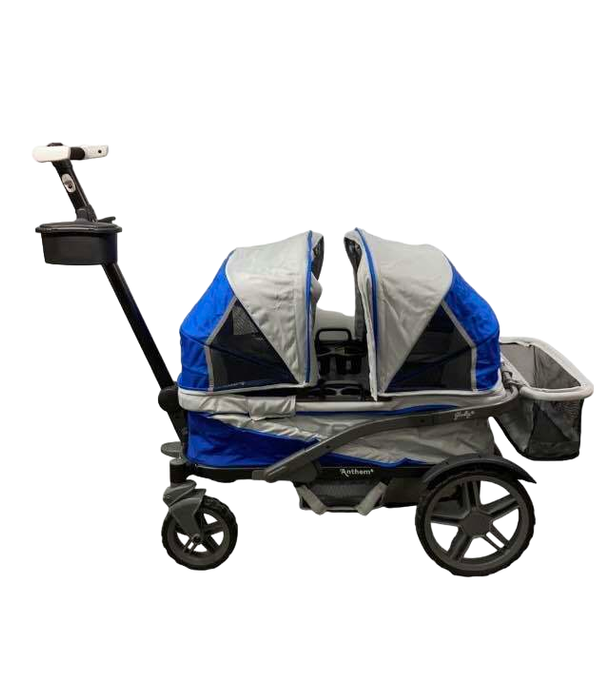 Shop Gladly Family Anthem4 Classic 4 Seater All Terrain Wagon Stroller, Electric Silver at Goodbuygears