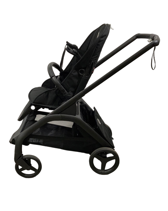Shop Bugaboo Dragonfly Bassinet and Seat Stroller, Midnight Black, Midnight Black, Black, 2023 at Goodbuygears