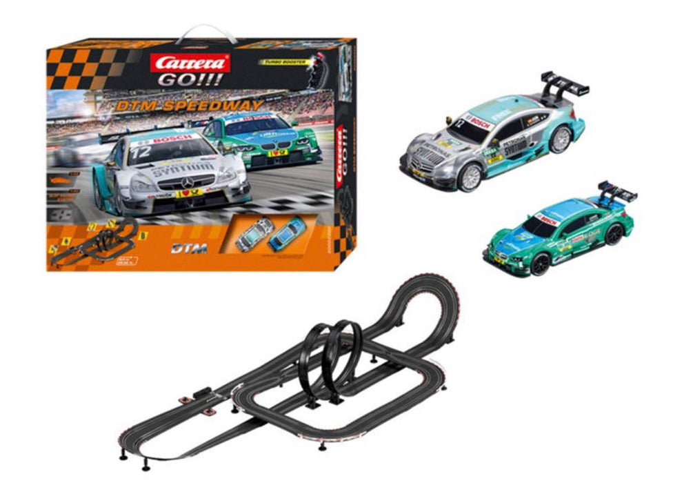 Shop Carrera GO!!! DTM Speedway Starter Slot Car Set with C-Coupe DTM at Goodbuygears