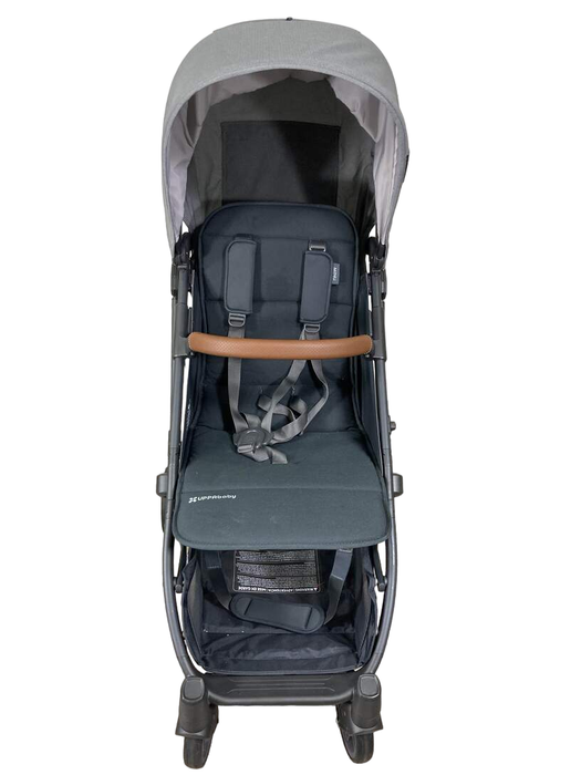 Shop UPPAbaby MINU V2 Stroller, 2022, Greyson (Charcoal Melange) at Goodbuygears