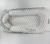 Shop DockATot Deluxe+ Dock, Silver Lining (Chevron) at Goodbuygears