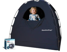 Shop SlumberPod 3.0 Sleep Canopy with Fan, Black with Gray Accents at Goodbuygears