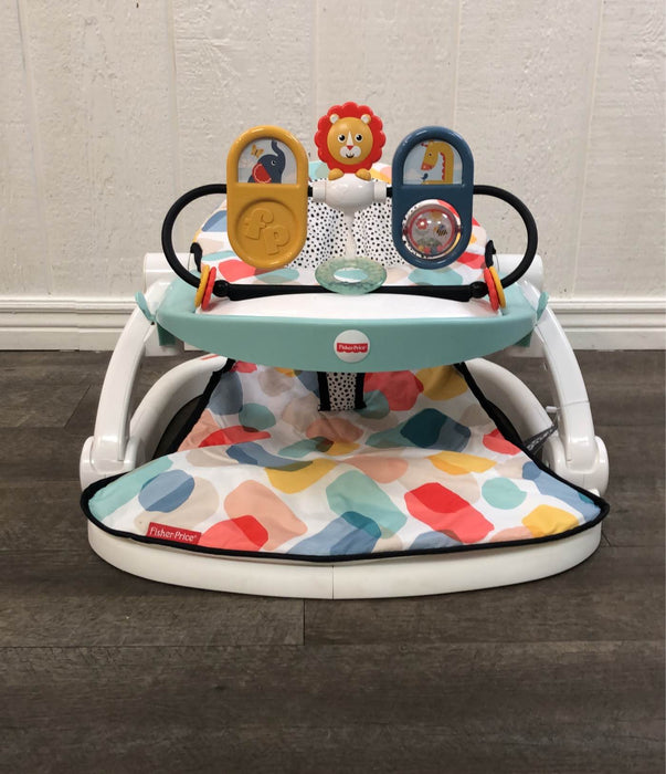 Shop Fisher Price Premium Sit-Me-Up Floor Seat with Toy Tray at Goodbuygears