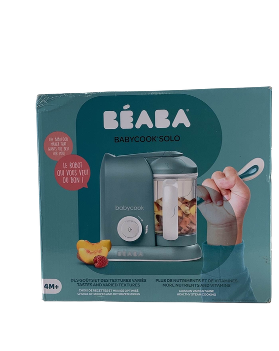 Shop Beaba Babycook Solo 4-in-1 Baby Food Maker, Eucalyptus at Goodbuygears