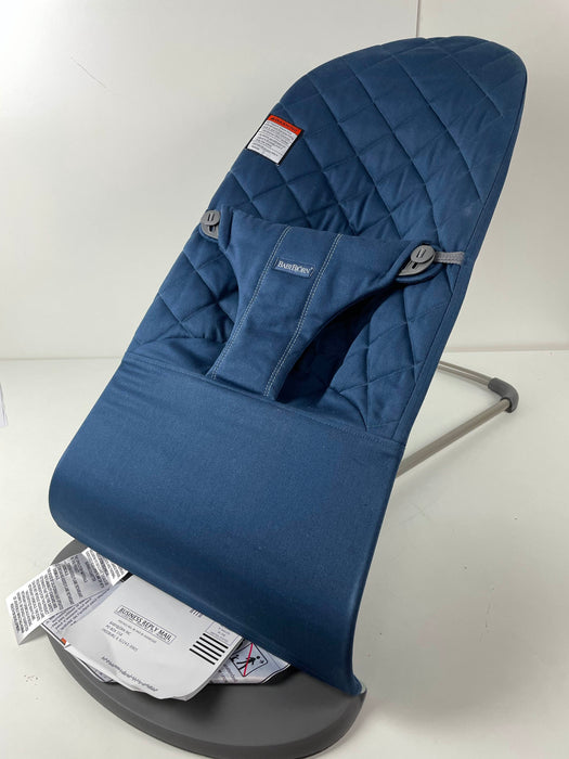 Shop BabyBjorn Bouncer Bliss, Midnight Blue, Cotton at Goodbuygears