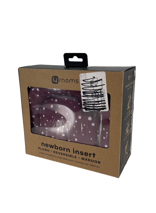 Shop 4moms Reversible Newborn Insert, Maroon at Goodbuygears