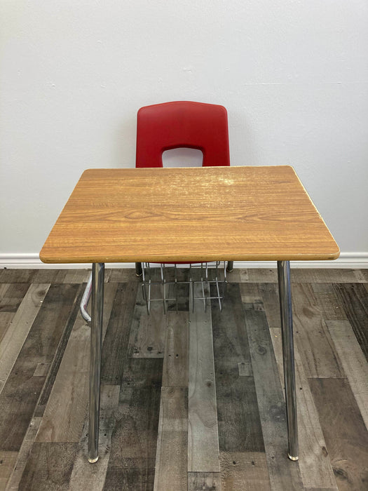 used Artco Bell Four Leg Combo Desk