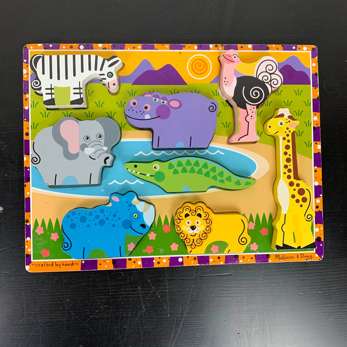 secondhand Melissa & Doug Puzzle Bundle