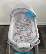 Shop Fisher Price Soothing View Bassinet, Rainbow Showers at Goodbuygears