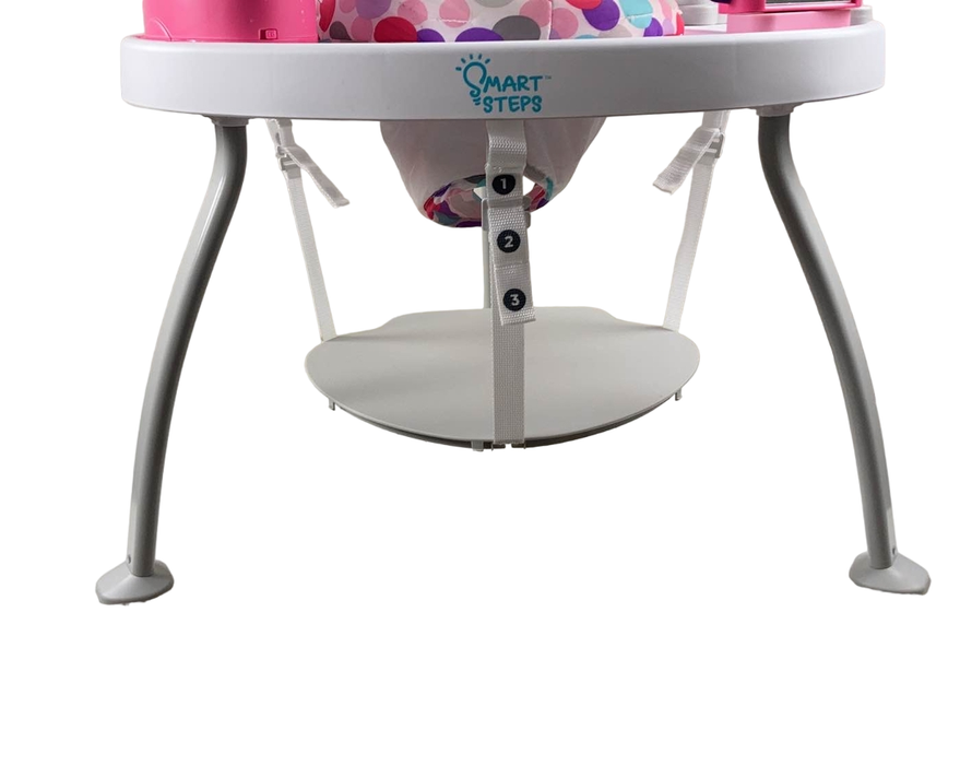 secondhand Baby Trend Smart Steps 3-in-1 Bounce ‘N Play Activity Center Plus, Princess Pink