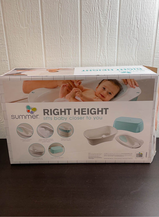used Summer Infant Right Height Bath Tub