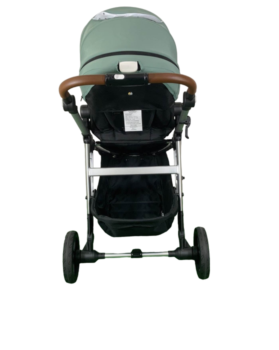 Shop Mockingbird Single 2.0 Stroller, Sage, Watercolor Drops, Silver With Penny Leather, 2023 at Goodbuygears