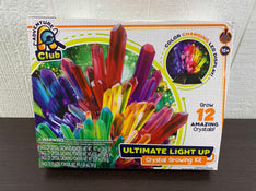 used Adventure Club Ultimate Light-Up Crystal Growing Kit
