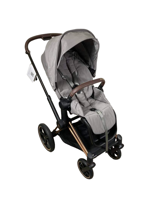 Shop Cybex PRIAM Stroller, Rosegold, Soho Grey, 2022 at Goodbuygears