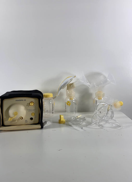 secondhand Medela Advanced Personal Double Breast Pump-HIDDEN NEED NEW PHOTO
