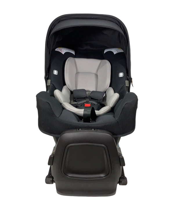 Shop Nuna PIPA rx Infant Car Seat with RELX Base, 2021, Caviar at Goodbuygears