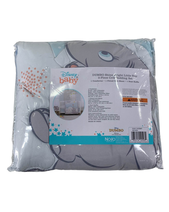 Disney Baby 3pc Bedding Set, Dumbo Shine Bright Little Star