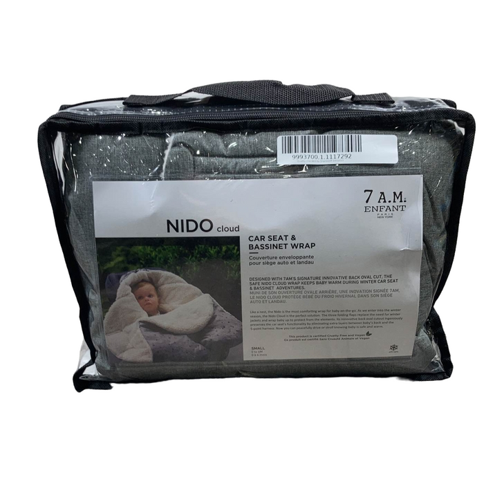 Shop 7 A.M. Enfant Nido Cloud, Heather Grey, Small (0-6 months) at Goodbuygears