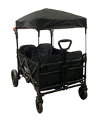 used Wonderfold X4 Push & Pull Quad Stroller, 2023, Stealth Black