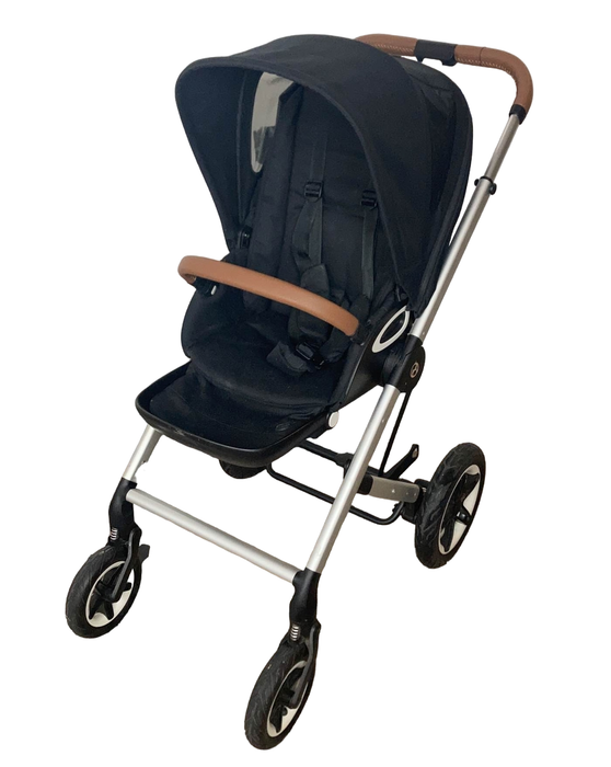 Shop Cybex Talos S Lux Stroller, 2022, Moon Black (Silver Frame) at Goodbuygears
