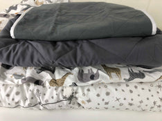 used BUNDLE Nursery Bedding