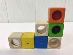 used Plan Toys Activity Sensory Blocks