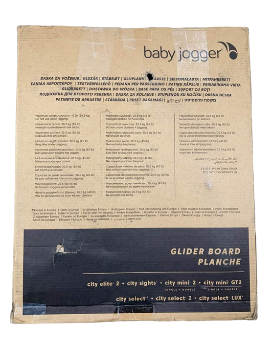 Shop Baby Jogger Glider Board Updated Model at Goodbuygears