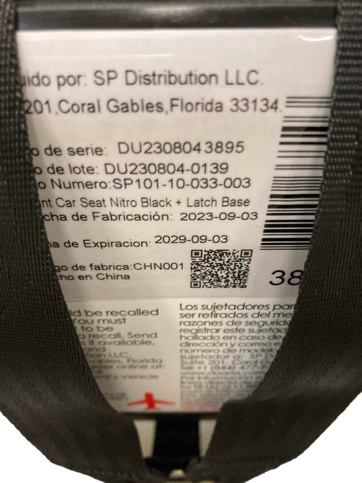 Shop Doona Infant Car Seat & Stroller Combo, 2023, Nitro Black at Goodbuygears