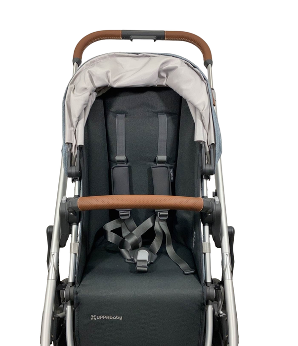 Shop UPPAbaby CRUZ V2 Stroller, 2023, Gregory (Blue Melange) at Goodbuygears