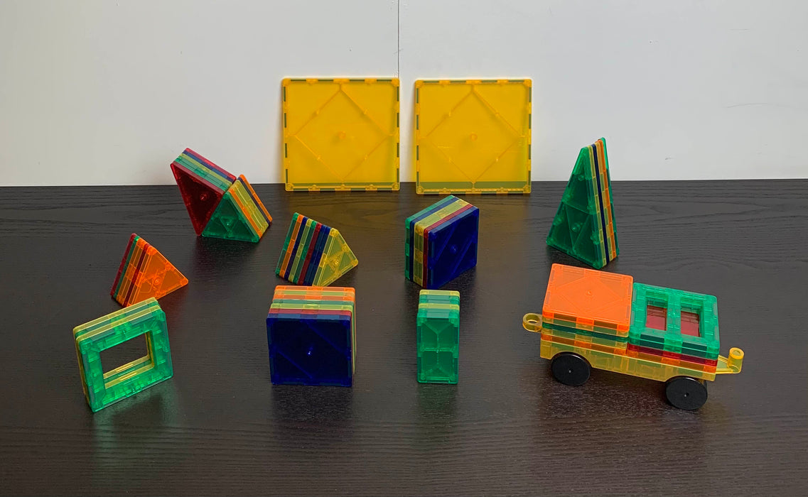 secondhand Magnetic tile set