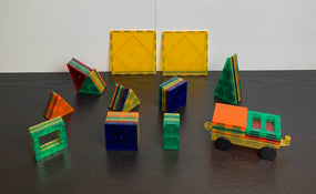 secondhand Magnetic tile set